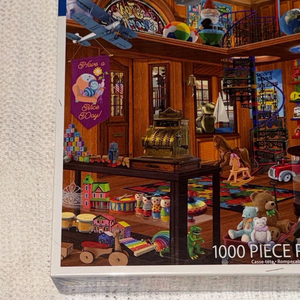 White Mountain “Toy Shop”‎ Colorful Puzzle NEW
